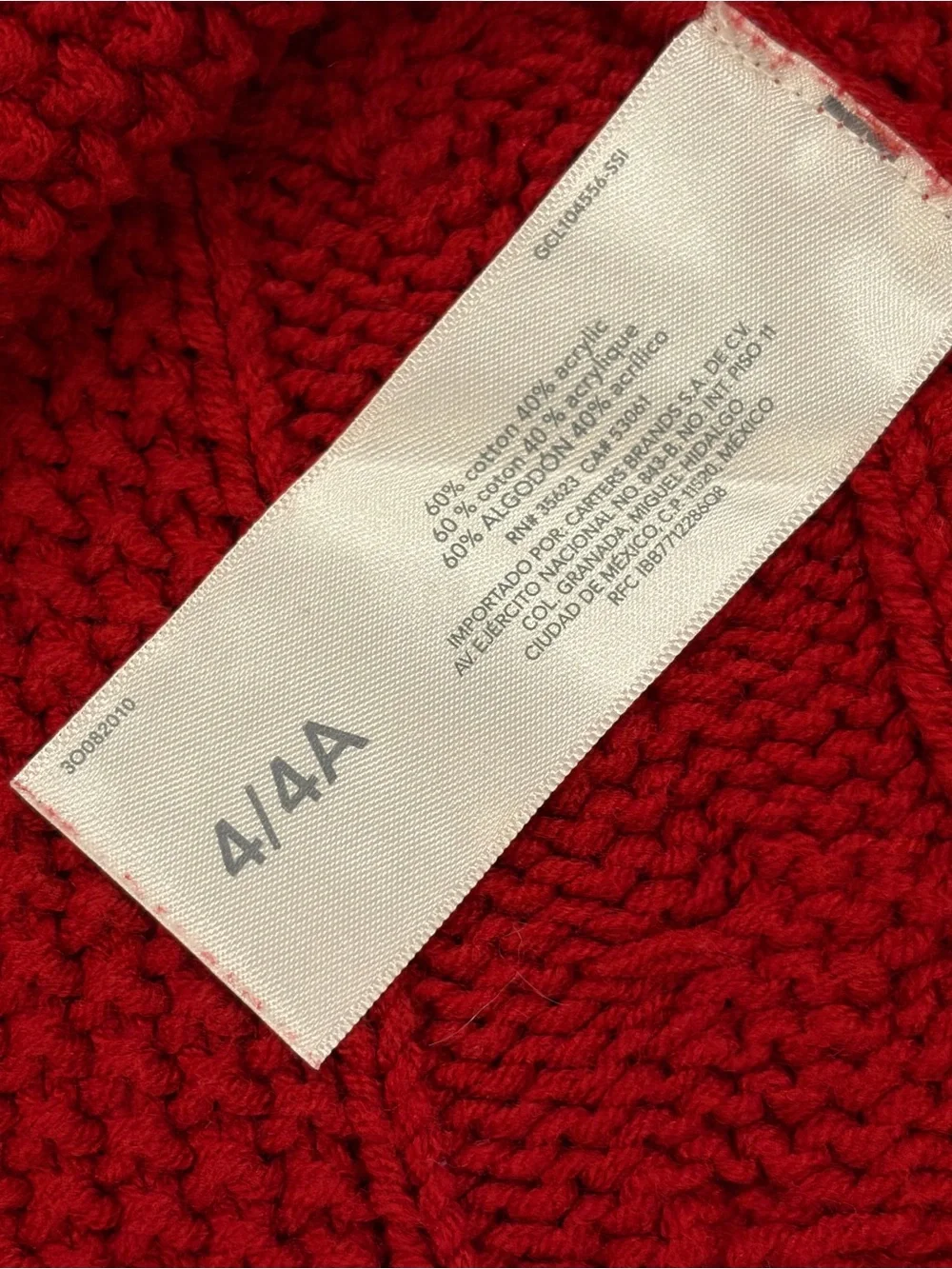 Poncho Sweater Cape Coat Size 4/4A